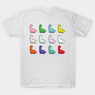 Vibrant Dinosaurs T-Shirt